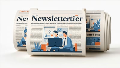 AI newsletter illustration
